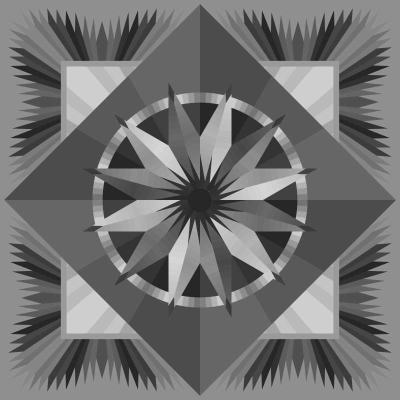 Sundial Queen Blank Template