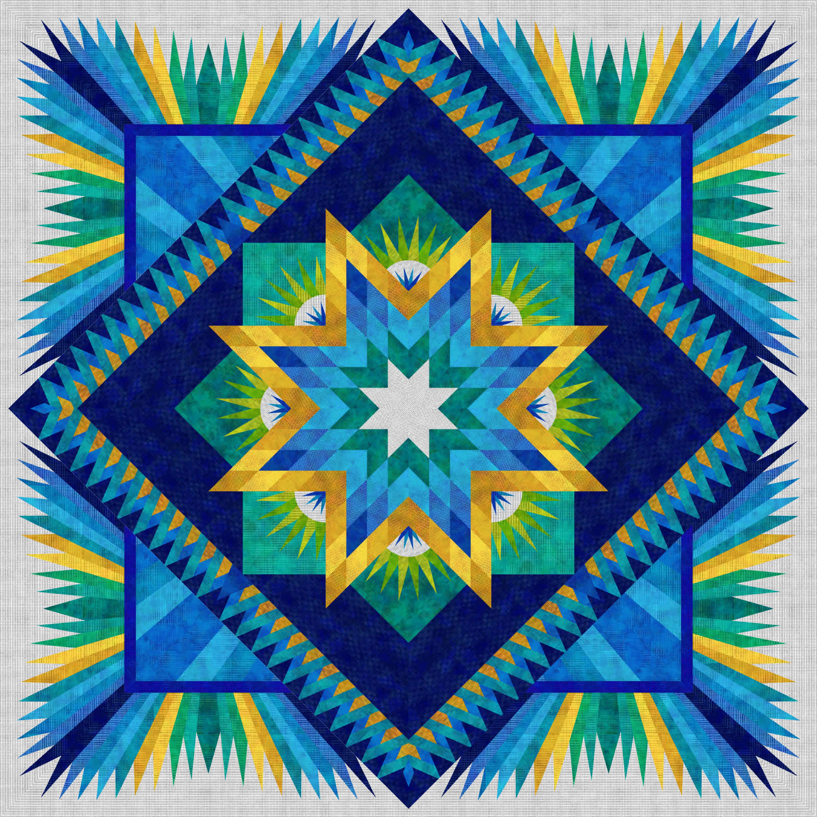 summer solstice dit dot 3 Summer Solstice Queen Quiltster