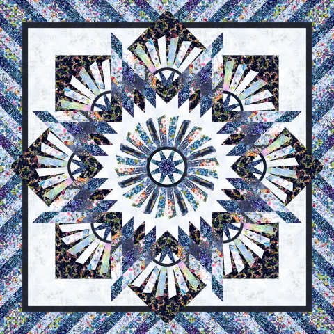 Tarnished Windmill in Fleur Couture