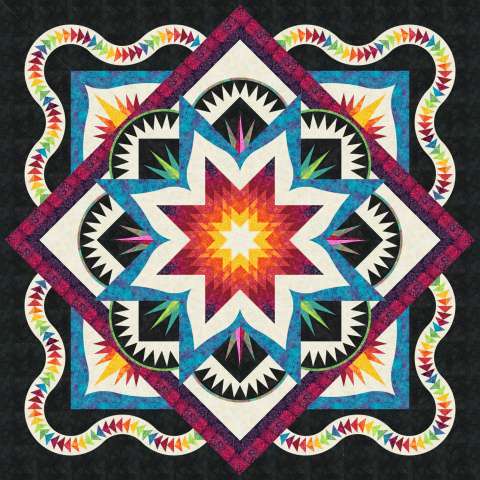 Island Batik Kismet - Sandstone Spires Queen