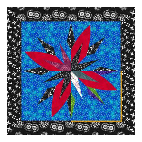 Star Baby Quilt Kit by Quiltworx custom designed for you in Quiltster