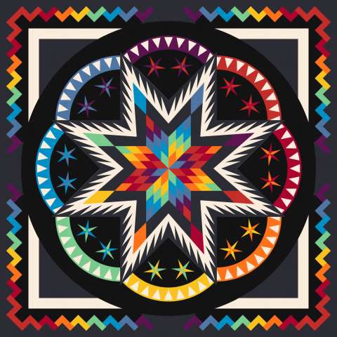 Fortune Teller in Kona Cotton Solids