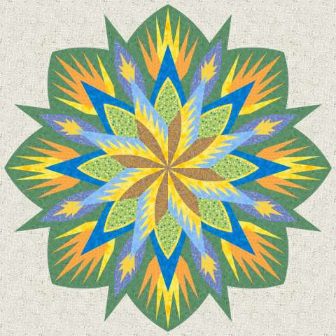 Star of Fire, Quilt Patterns, Marketplace