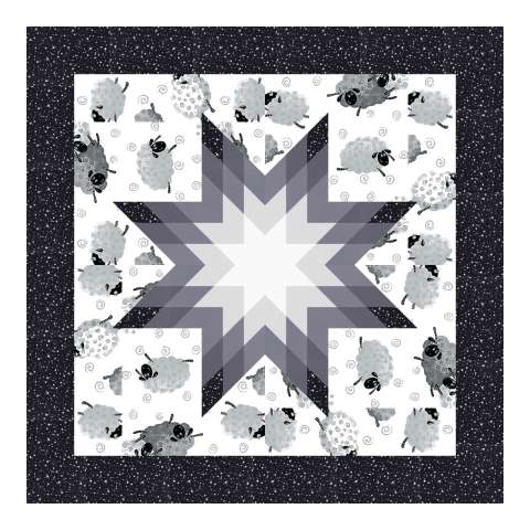 Star Baby Quilt Kit by Quiltworx custom designed for you in Quiltster