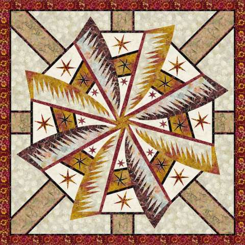 Weathered Windmill Maple Leaf