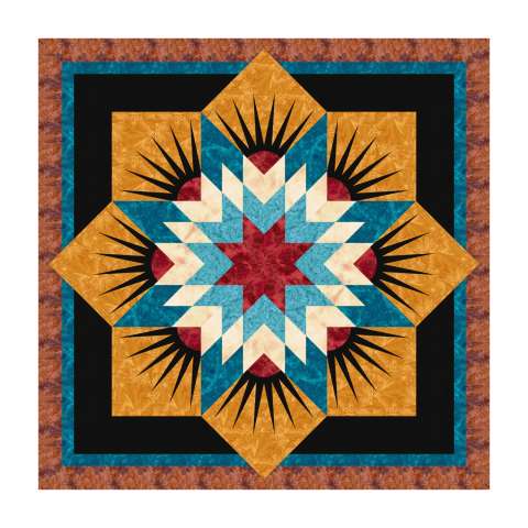 Star of Fire, Quilt Patterns, Marketplace