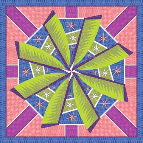 Weathered Windmill 77x77