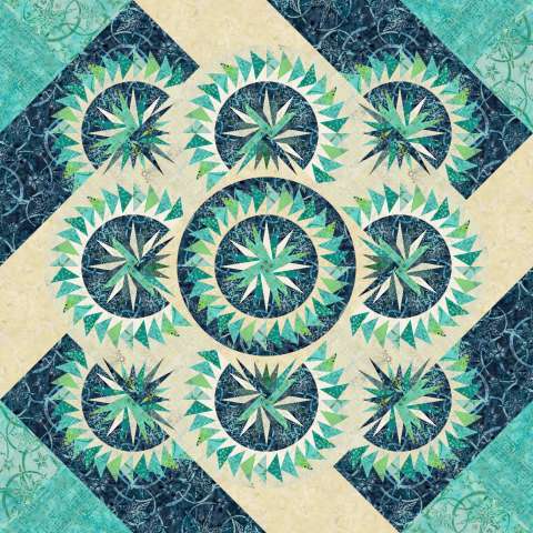 Spinning Pin-Wheels from Autumn Splendor 57x57