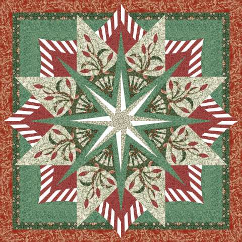 Rain Forest Blossoms - Inspired by Carin B.