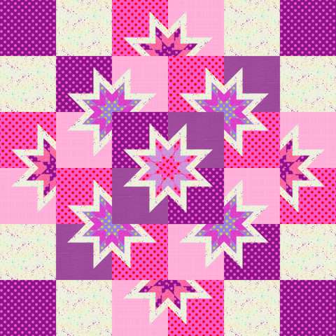 Goodnight Star In pinks