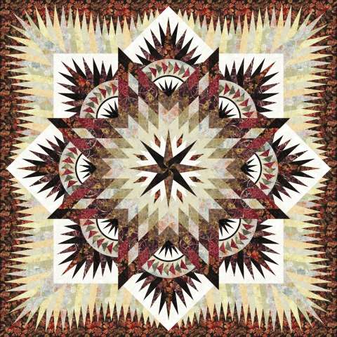 Prairie Star in Earth Tones