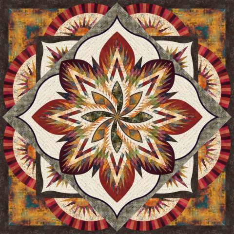 Ornamental Cabbage in Tim Holtz