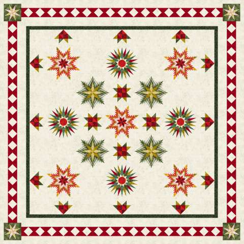 Winter Traditions Christmas Expansion QST Star TT Cedar and Sleighbells