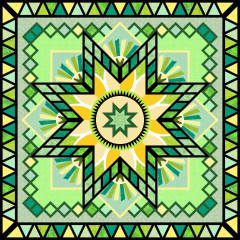 Tulip Farm - lime green