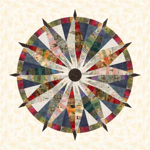 Sundial in Tim Holtz