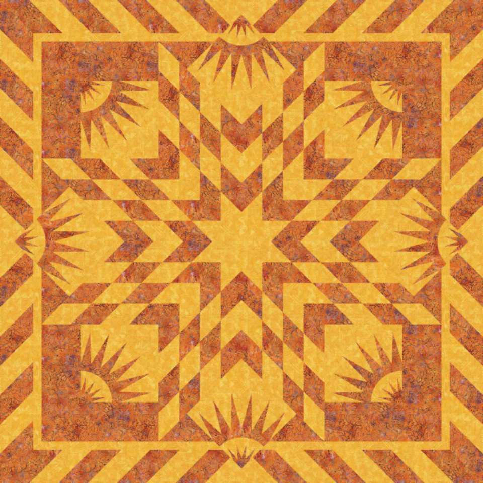 summer sun Summer Solstice (Original) Quiltster