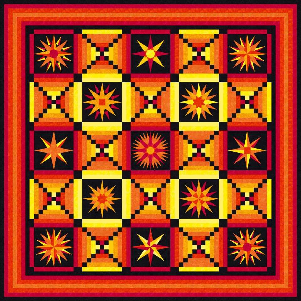 MG2 Moon Glow Quilt Quiltster