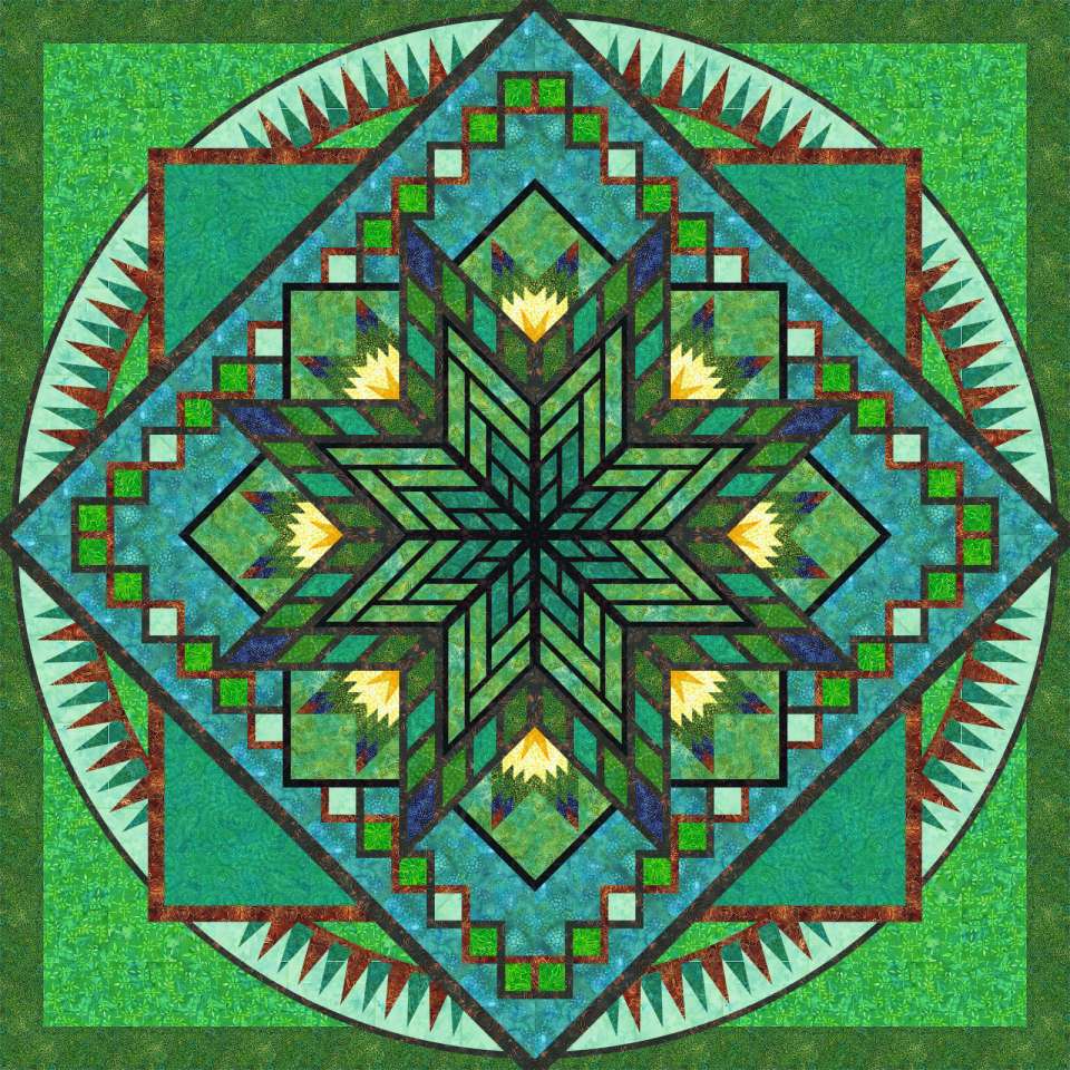 Cinnamon Sticks Queen Vintage Stained Glass Cinnamon Sticks Queen