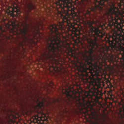 Hoffman California Fabrics - 885 Dot Batiks - 885-347-Lava