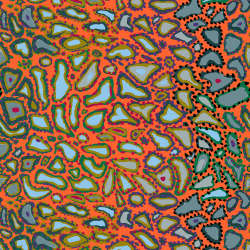 Free Spirit - Kaffe Fassett Collective August 2020 - PWBM076.ORANGE Animal