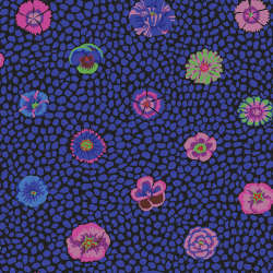 Free Spirit - Kaffe Fassett Collective August 2020 - PWGP059.BLACK Guinea Flower