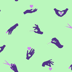 Free Spirit - HomeMade - PWTP144.NIGHT Busy Fingers