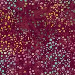 Timeless Treasures - Tonga Mini Collection Star Anise - Tonga-B8166 Crimson