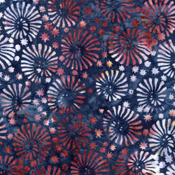 Timeless Treasures - Tonga Firework - TONGA-B8214 PATRIOT