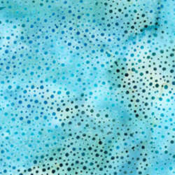 Hoffman California Fabrics - 885 Dot Batiks - 885-136-Peacock