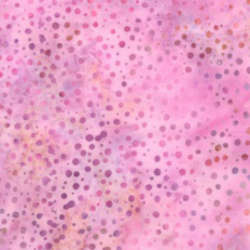 Hoffman California Fabrics - 885 Dot Batiks - 885-374-Light-Camellia