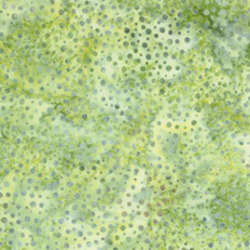 Hoffman California Fabrics - 885 Dot Batiks - 885-106-Celery