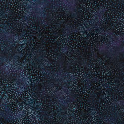 Hoffman California Fabrics - Violet Rays - T2439-197-Black-Grape