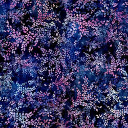 Hoffman California Fabrics - Springtime Romance - T4881-87-Blueberry
