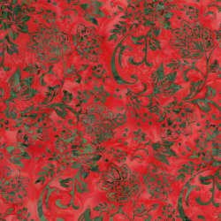 Hoffman California Fabrics - Christmas Spirit - U2455-161-Christmas