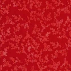 Hoffman California Fabrics - Christmas Spirit - U2450-403-Cherry