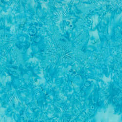 Timeless Treasures - Tonga Hydrangea - Tonga-B8785 Turquoise