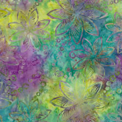 Timeless Treasures - Tonga Hydrangea - Tonga-B8165 Dream