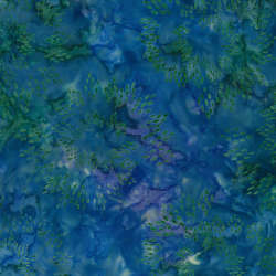 Timeless Treasures - Tonga Hydrangea - Tonga-B6165 Sapphire