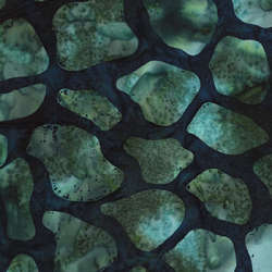 Hoffman California Fabrics - Congo Bay - Gray - MR37-19-Navy