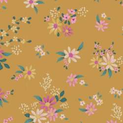 Tilda Fabrics - Chic Escape - 110048 Daisyfield Blenders Mustard.png