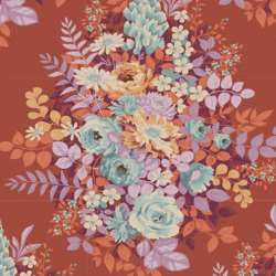 Tilda Fabrics - Chic Escape - 100458 Whimsyflower Rust.png