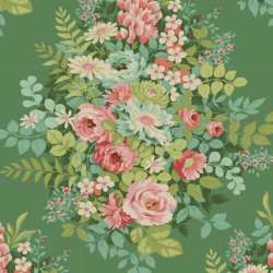 Tilda Fabrics - Chic Escape - 100442 Whimsyflower Green.png