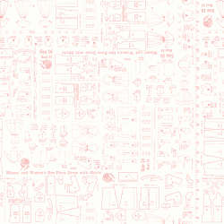 Riley Blake Designs - Home Town - C13599-CORAL