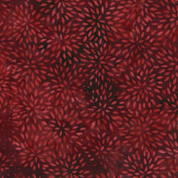 Hoffman California Fabrics - Garnet Glow - V2558-381-Pomegranate