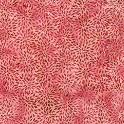 Hoffman California Fabrics - Garnet Glow - V2558-218-Camellia