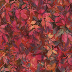 Hoffman California Fabrics - Garnet Glow - V2550-614-Bohemian