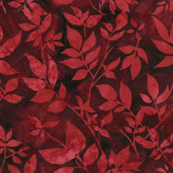 Hoffman California Fabrics - Garnet Glow - V2550-381-Pomegranate