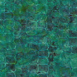Hoffman California Fabrics - Jelly Fish Batiks - MR50-29-Jade