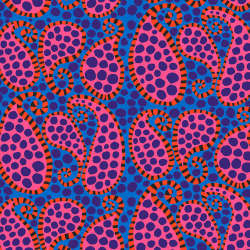 Free Spirit - Kaffe Fassett Collective August 2023 - PWBM090.BLUE