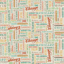 Riley Blake Designs - Route 66 - C15012-CREAM